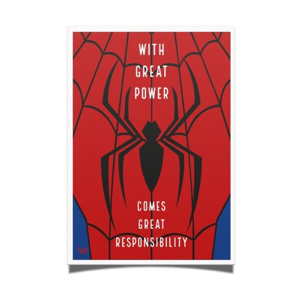 Spider Man Responsibility Poster