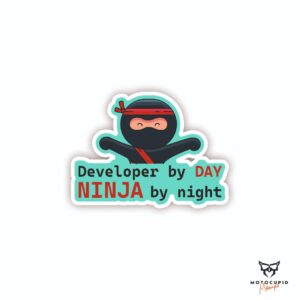 CODER NINJA Stickers