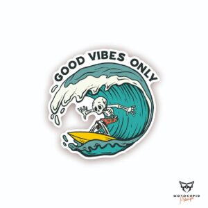 GOOD VIBES ONLY Sticker