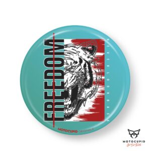FREEDOM Tiger Pin Badges