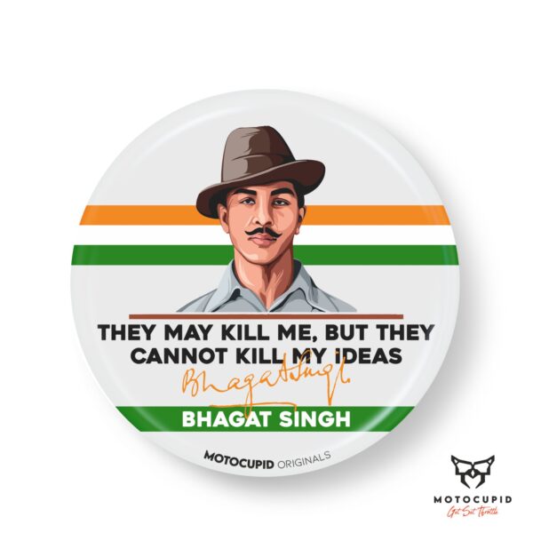 BHAGATH SINGH Pin Badges