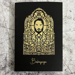 John Wick Notebook Front Cover Page