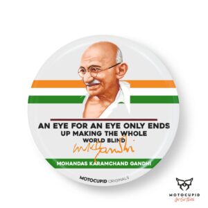 Mahatma Gandhi Pin Badges